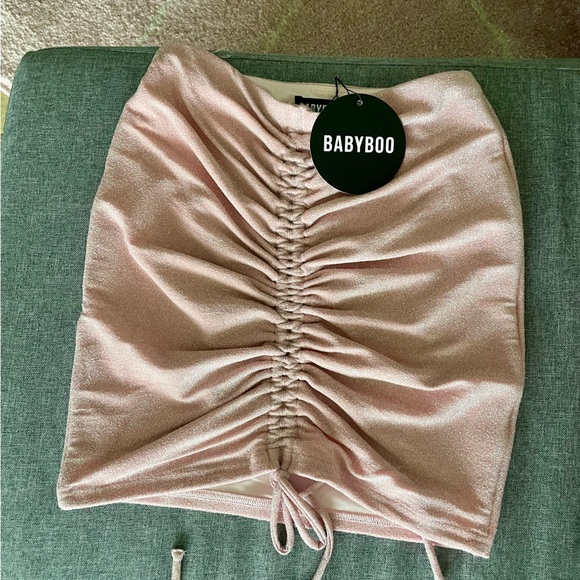 BABYBOO Stassie Skirt - Pink Sparkle - Picture 5 of 9